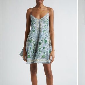 ZIMMERMAN OTTIE PAISLEY PRINT DRESS